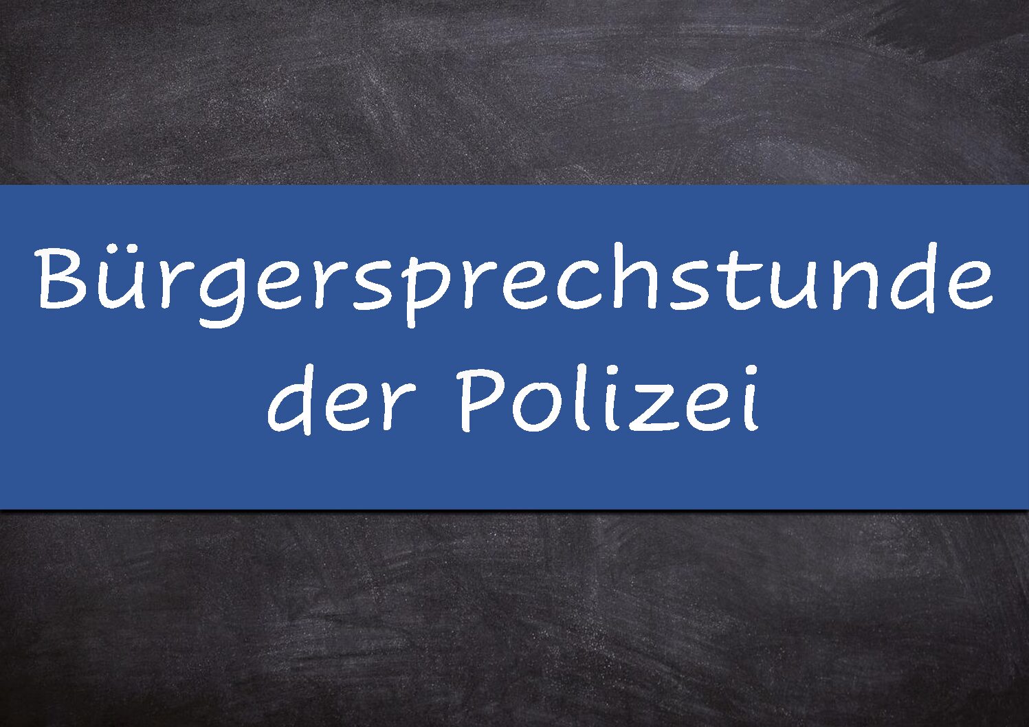 B rgersprechstunde Der Polizei Am 18 01 2024 Verwaltungsgemeinschaft 
